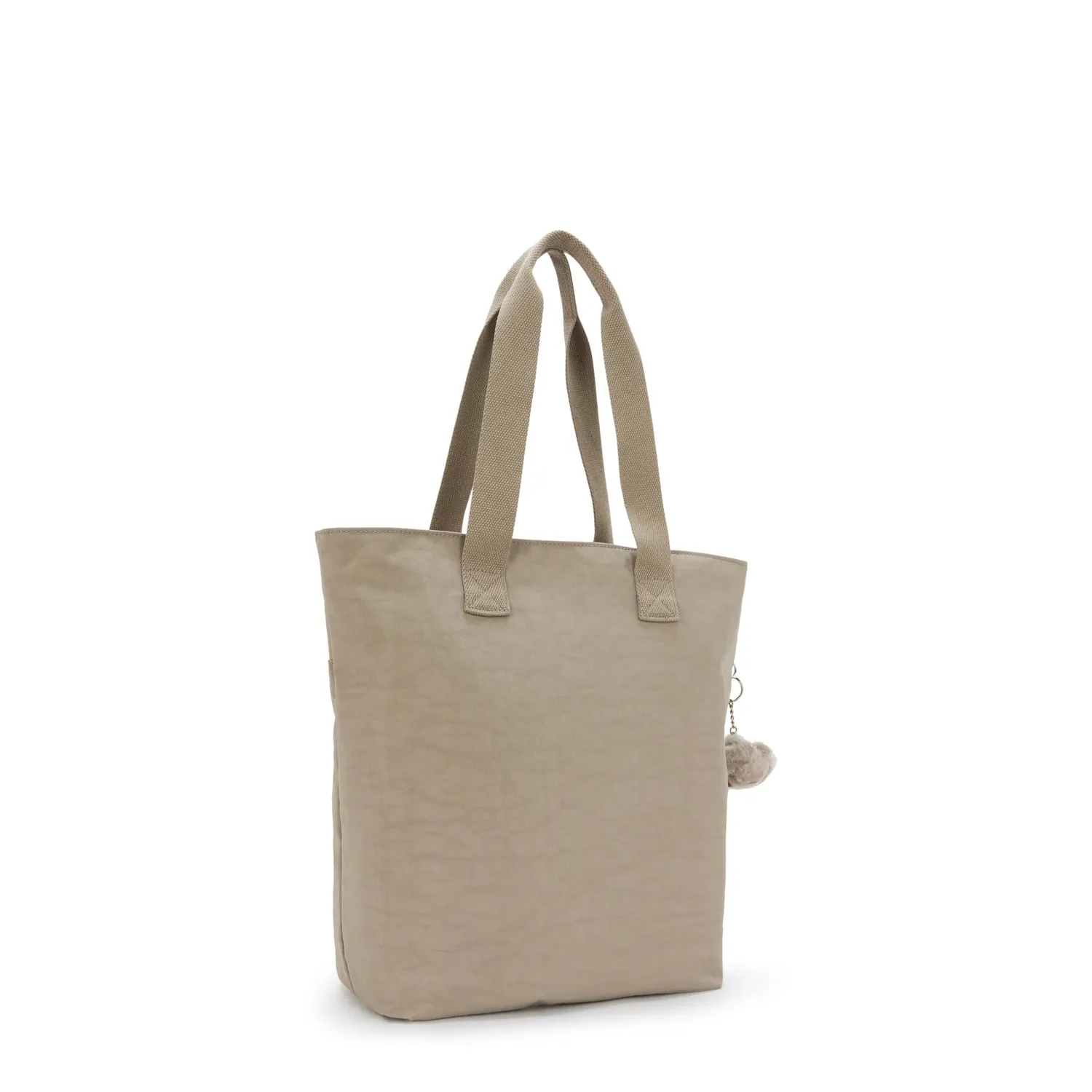 Kipling Hanifa shopper groot Soft Taupe 15 inch laptopvak