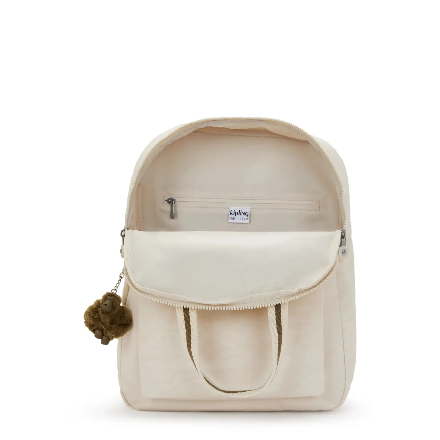 Kipling Kazuki L rugzak groot Soft Sand 15 inch