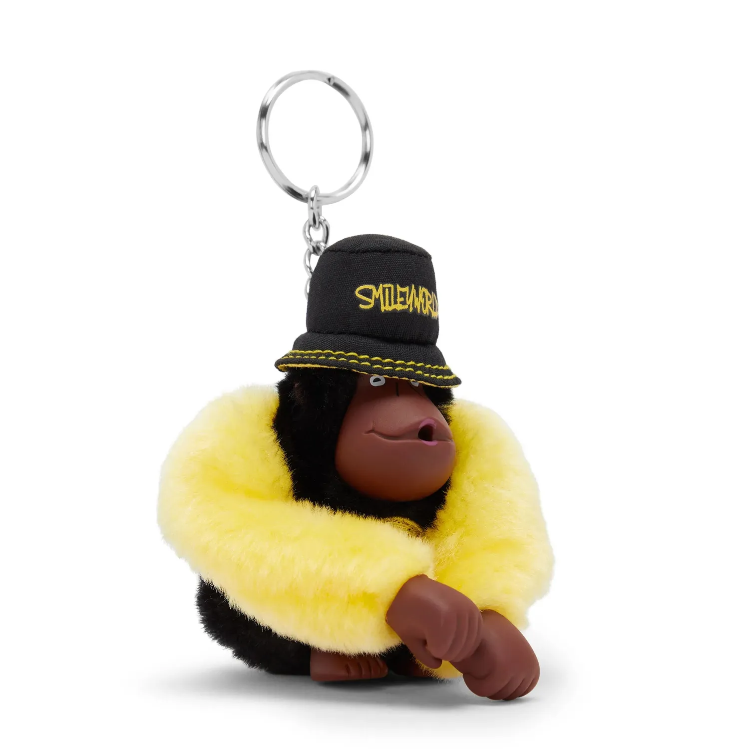 Kipling Happy Monkey sleutelhanger Happy Yellow pluche