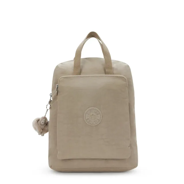 Kipling Kazuki rugzak Medium Soft Taupe 13 inch laptop