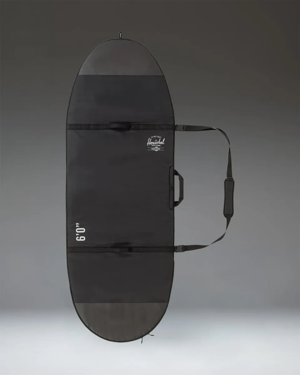 Herschel Surfboard Sleeve All Purpose 6’ surfhoes zwart