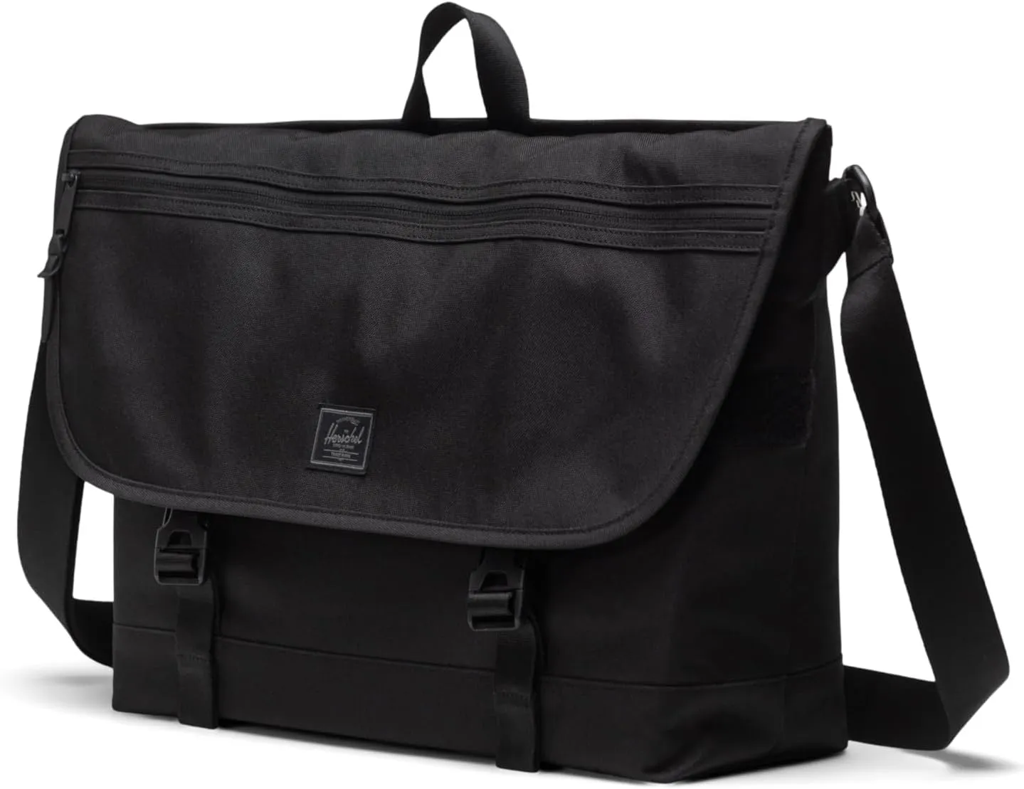 Herschel Cove Messenger schoudertas zwart tonal