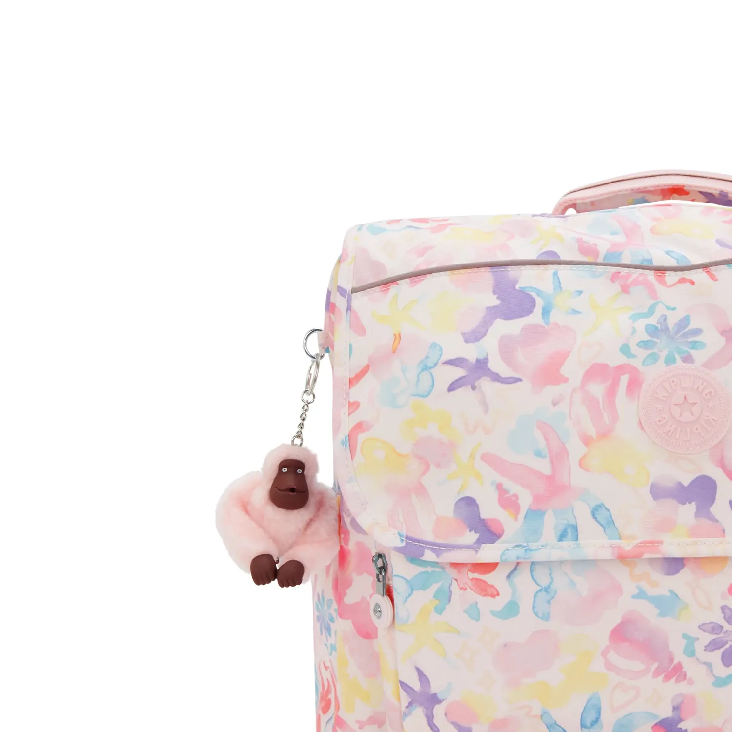 Kipling Codie L schooltas Aqua Sea groot A4