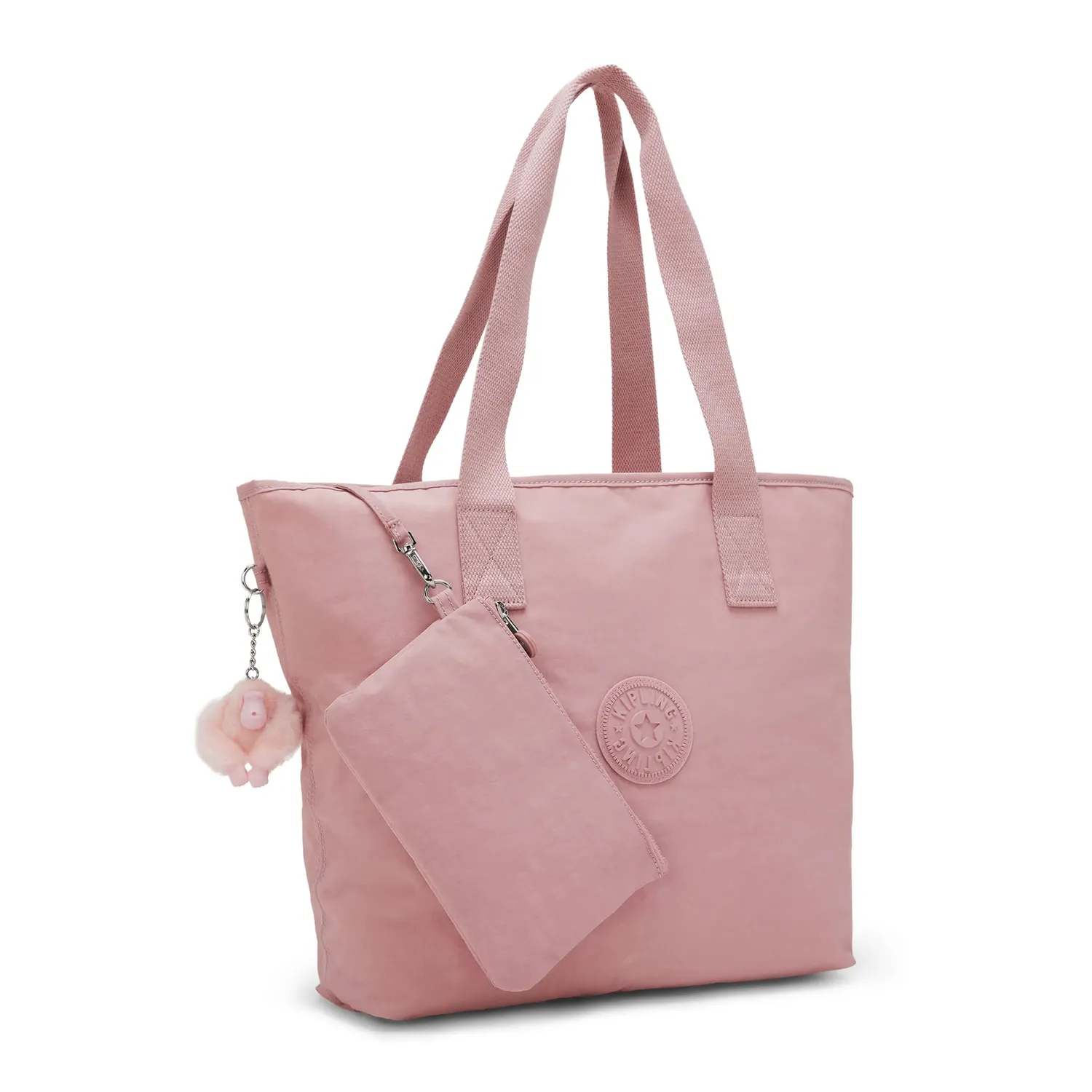 Kipling Anina shopper Smoky Blush met buideltasje