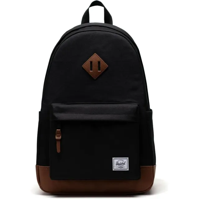 Herschel Heritage rugzak Black Tan canvas