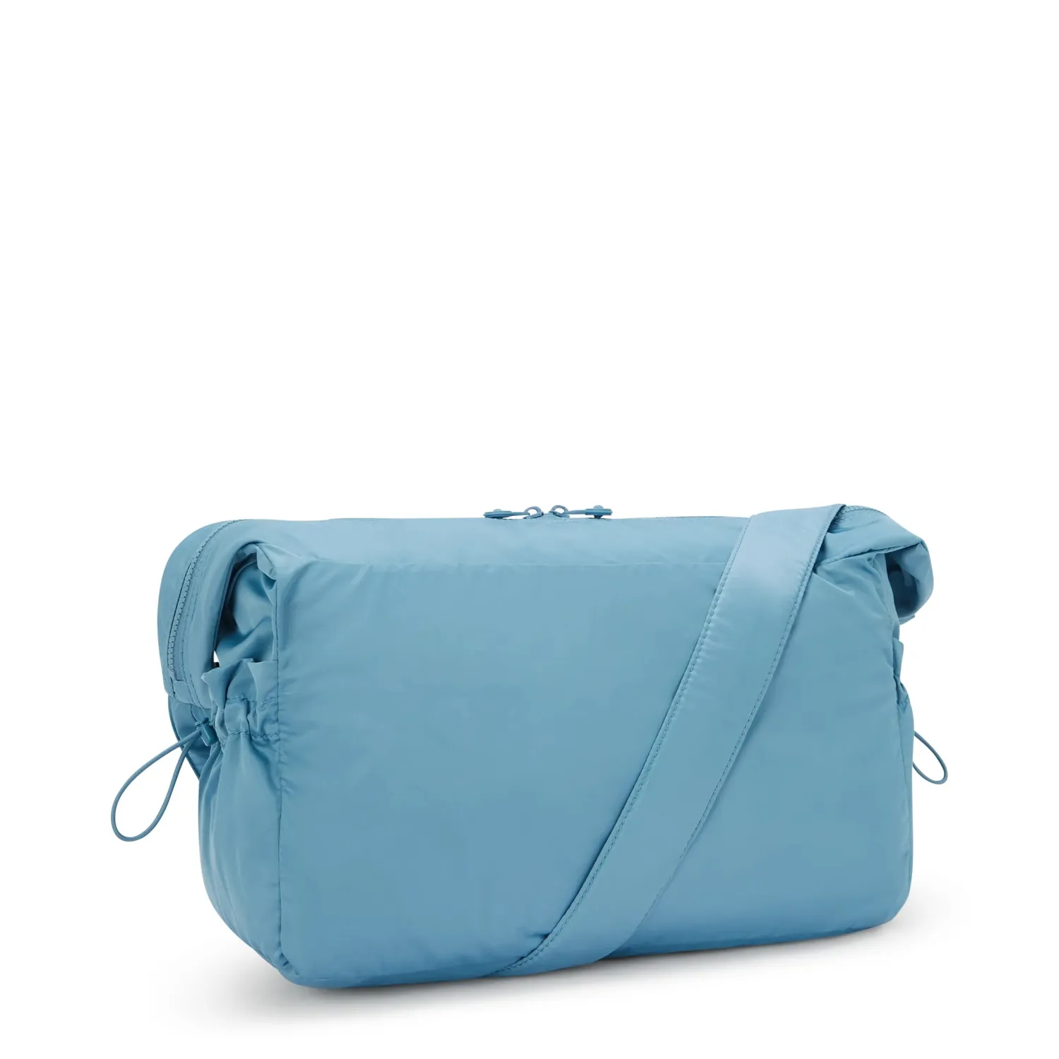 Kipling Gwyn schoudertas groot Sounds Blue verstelbaar