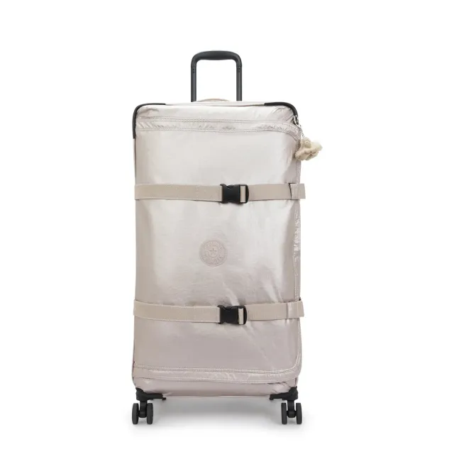 Kipling Spontaneous L koffer Groot Metallic Glow 4 wielen