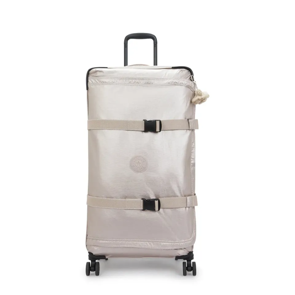 Kipling Spontaneous L koffer Groot Metallic Glow 4 wielen