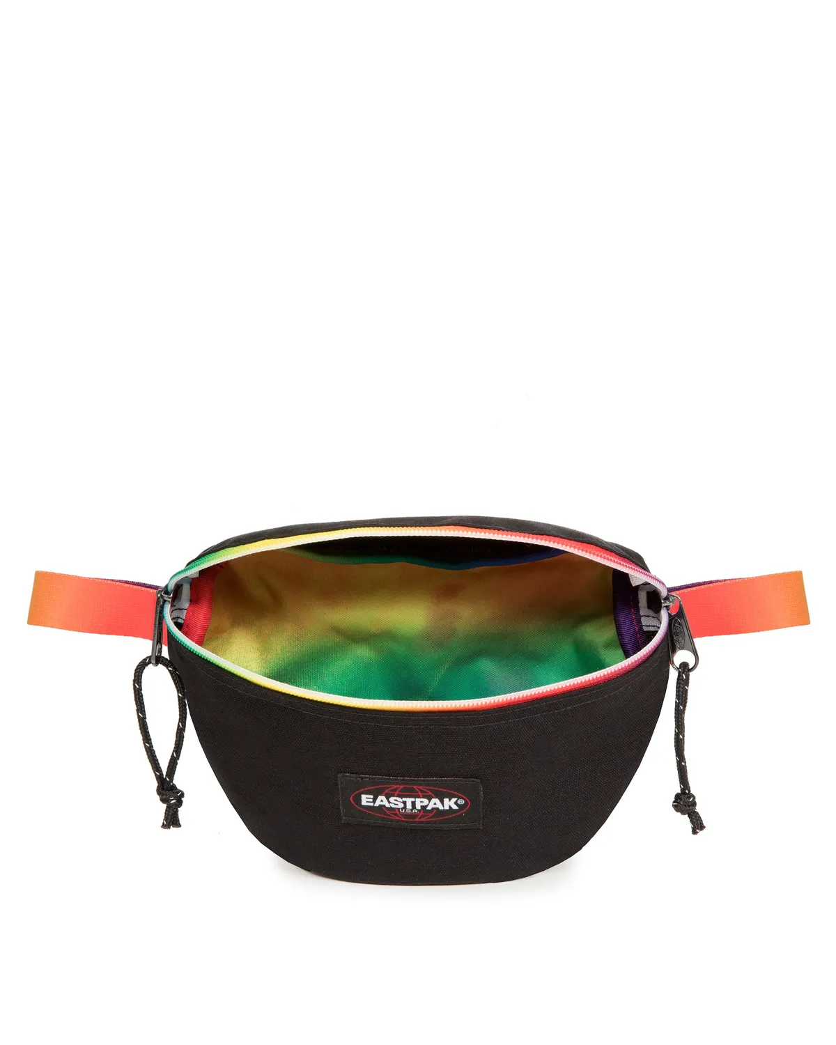 Eastpak Springer heuptas klein Rainbow Dark tie-dye vegan