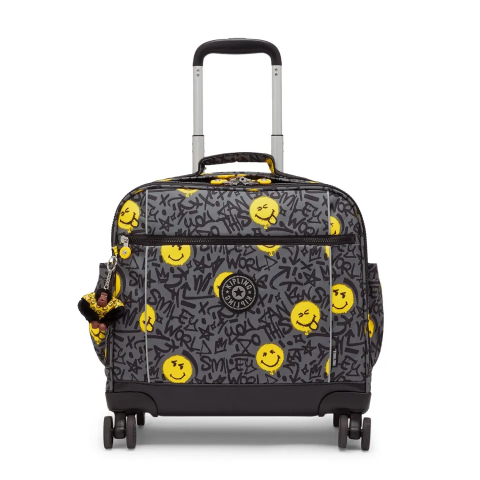 Kipling New Storia trolley Happy Grey Groot laptopvak