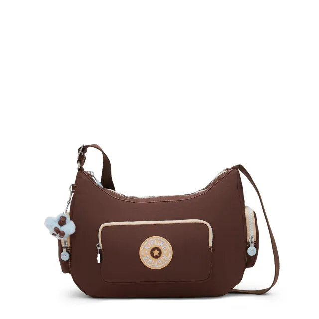 Kipling Gabbina Energy crossbody Energy Brown Medium – ritsvakken