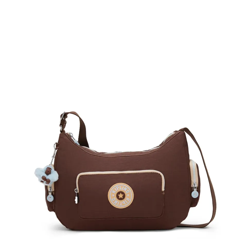 Kipling Gabbina Energy crossbody Energy Brown Medium – ritsvakken