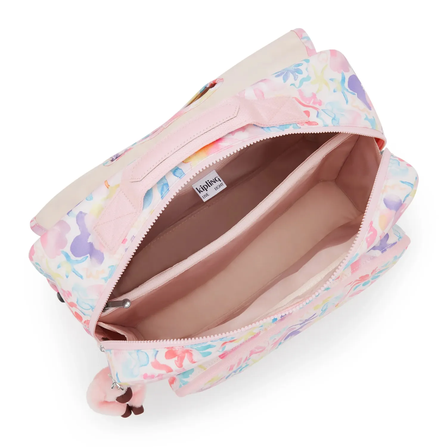 Kipling Codie L schooltas Aqua Sea groot A4