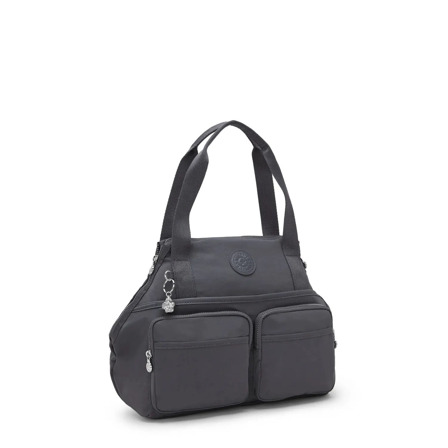 Kipling New Art Duo Pocket Medium tas Moonlit Slate 15"
