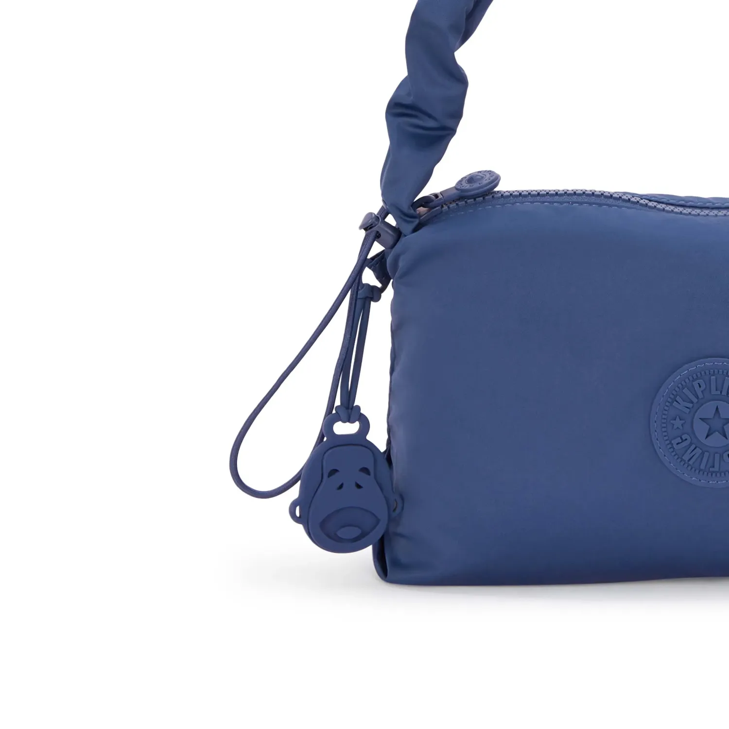 Kipling Eleni schoudertas Klein Casual Blue met ritsvak