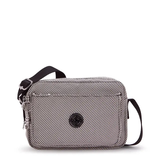 Kipling Abanu M crossbody tas Medium Diagonal Jacquard dubbele rits