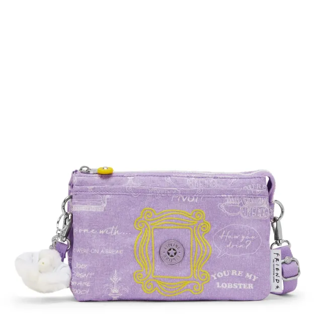 Kipling Riri crossbodytas Klein Framed Lilac waterafstotend