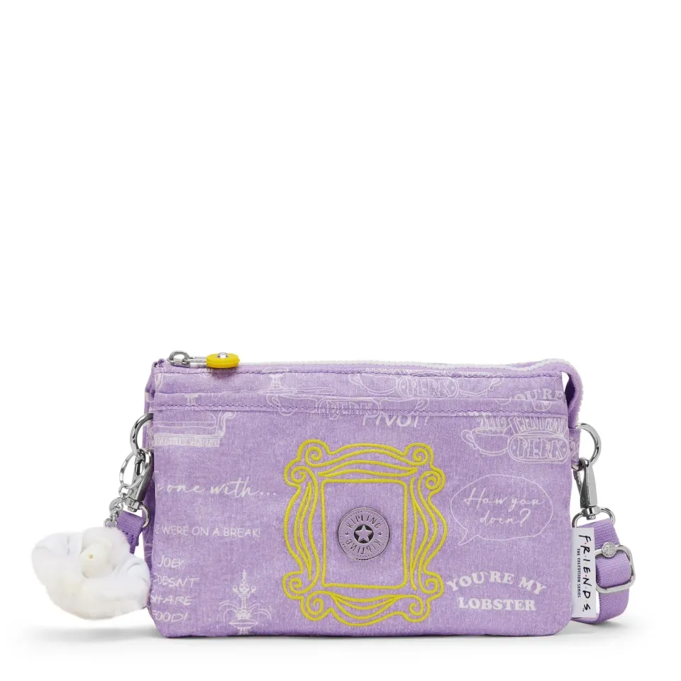Kipling Riri crossbodytas Klein Framed Lilac waterafstotend