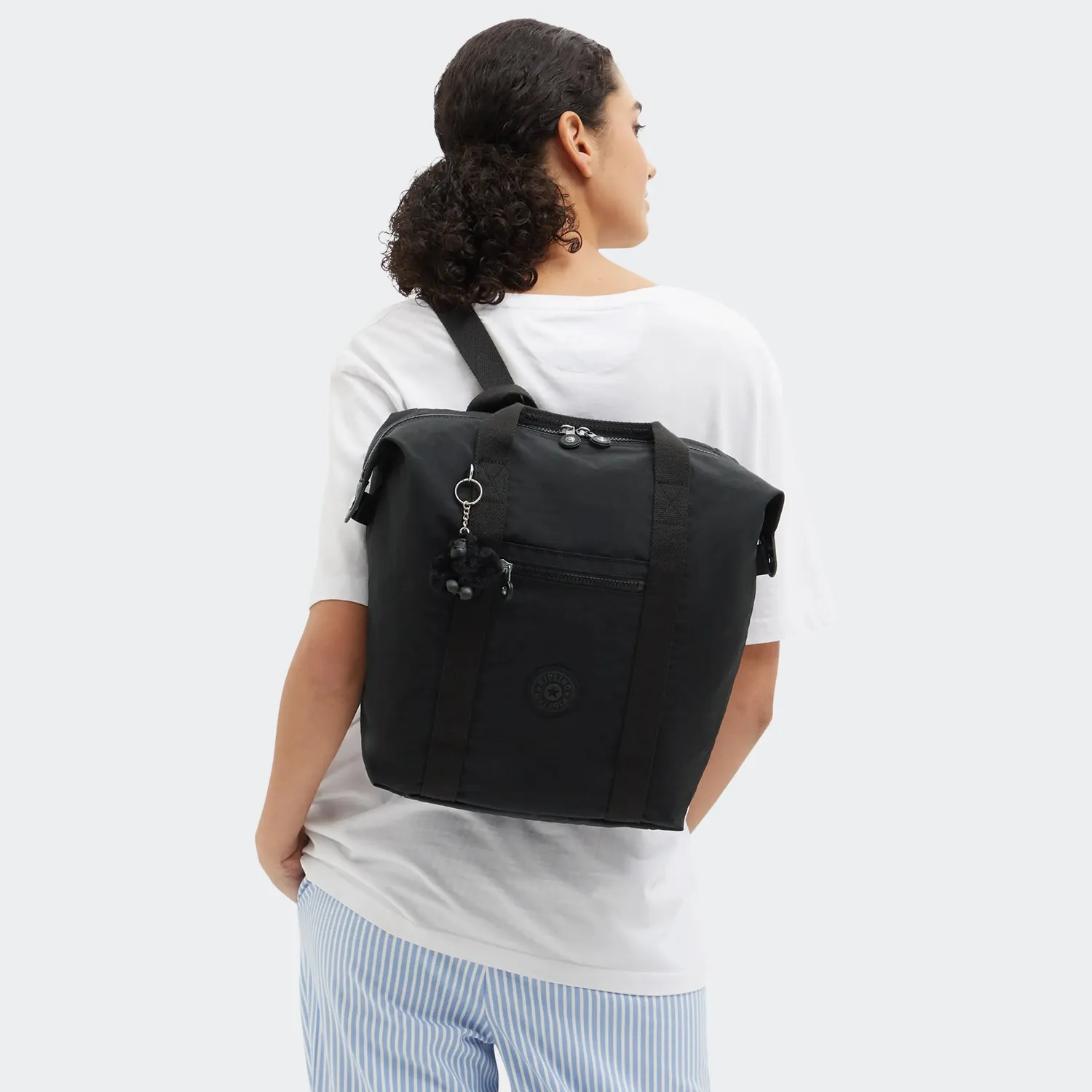 Kipling New Art rugzak medium Black Noir 15 inch