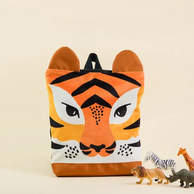 Love for Childrenn Tijger rugtas kinderen fluweel bekerhouder