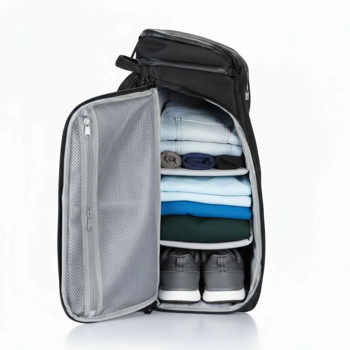 Zeeksack The Organizer 30L rugzak zwart handbagage