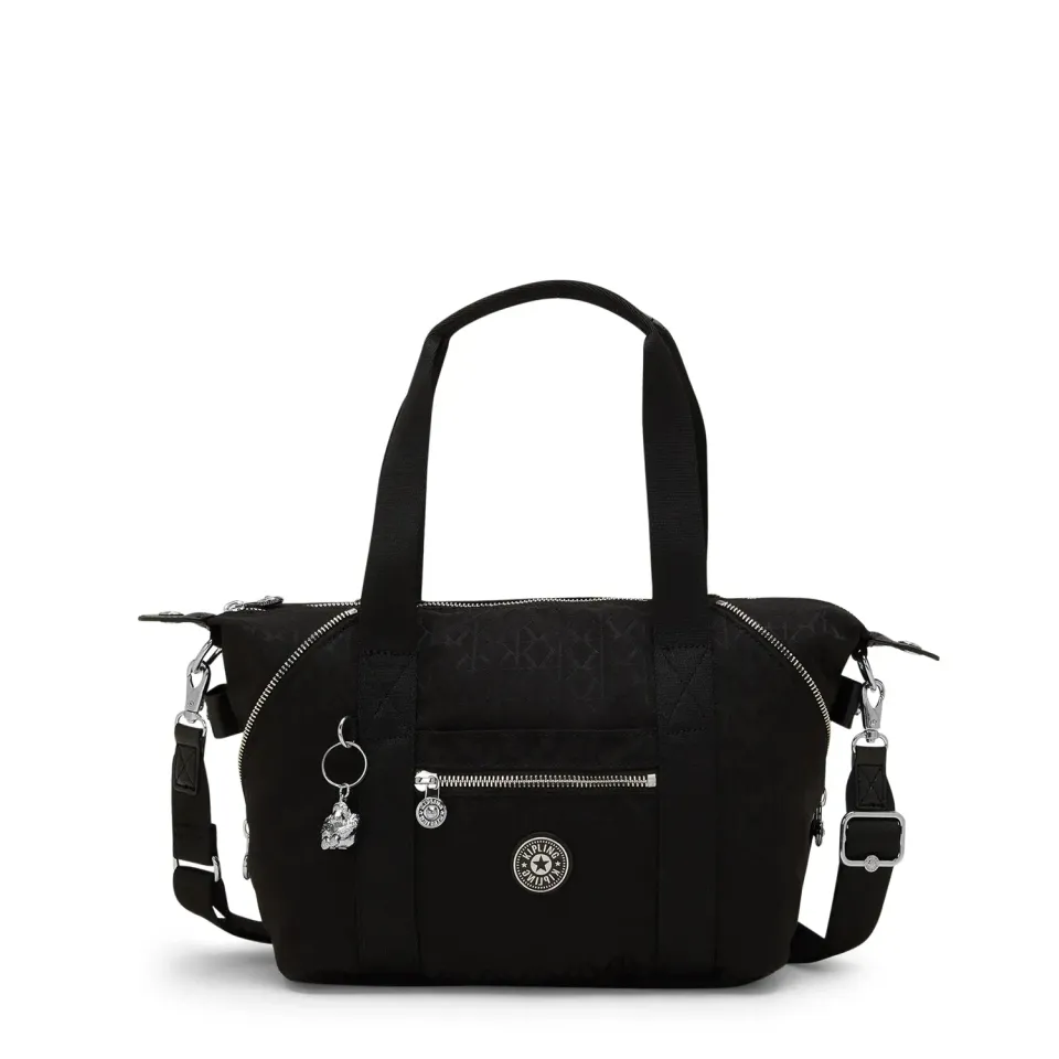 Kipling Art Mini handtas Noir Sign Jq klein jacquard