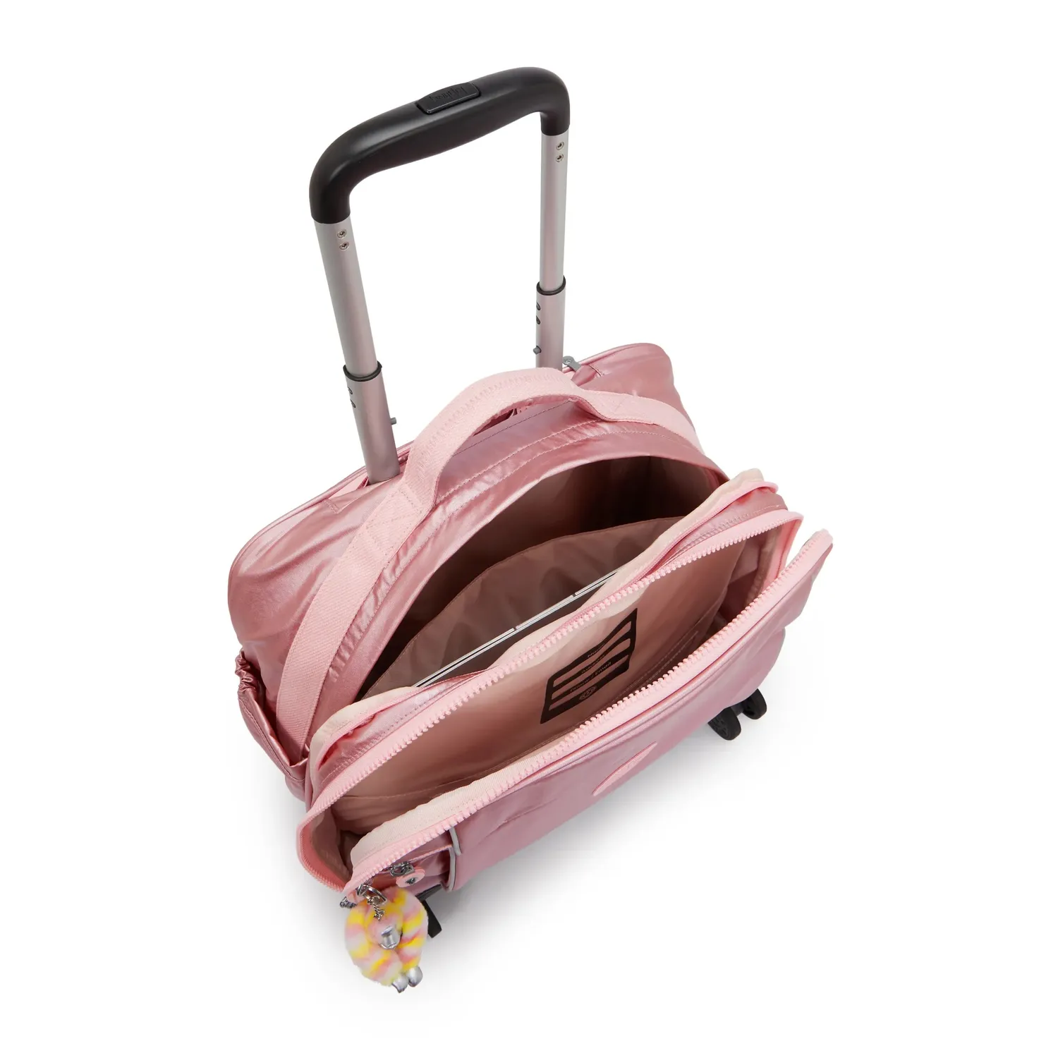 Kipling New Storia trolley Bronze Pink Groot metallic