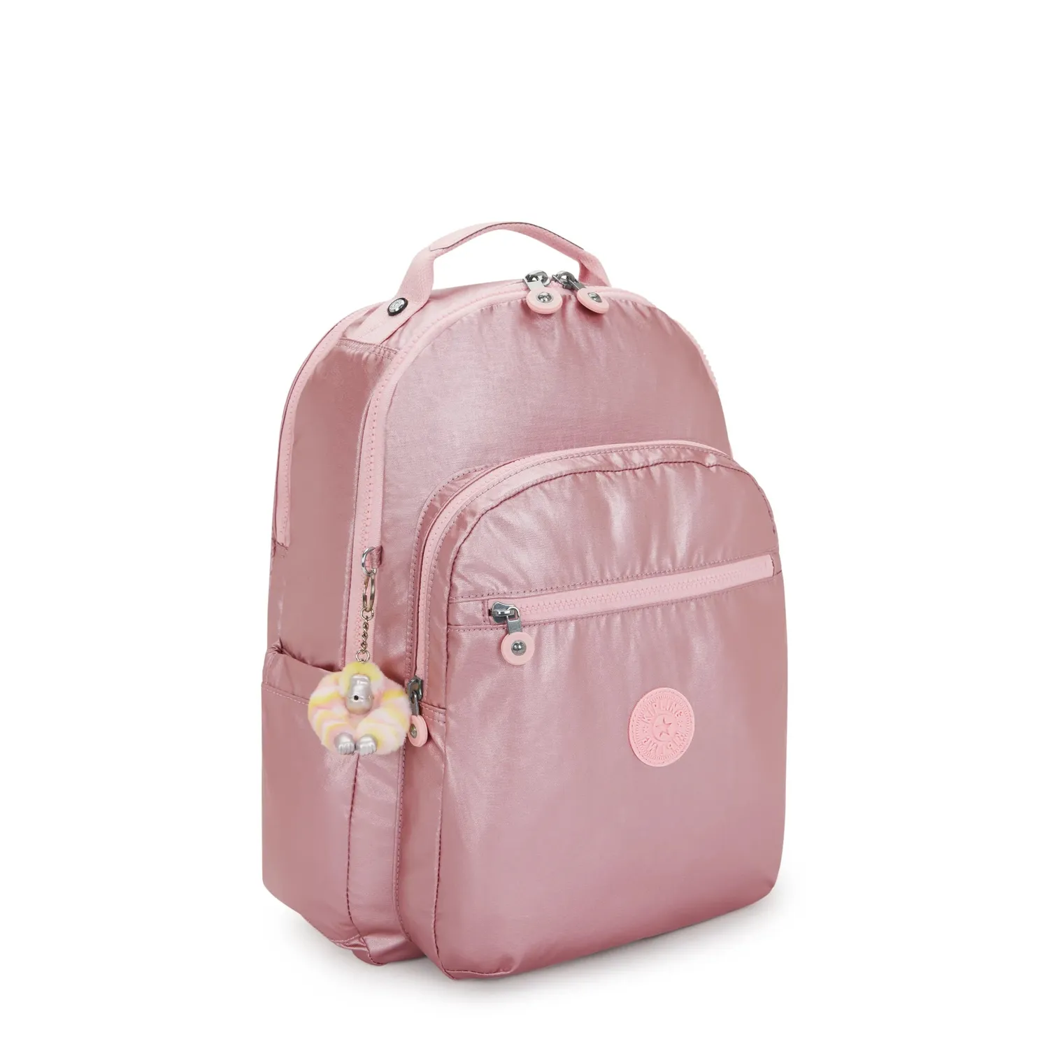 Kipling Seoul Lap rugzak Bronze Pink Groot 15 inch