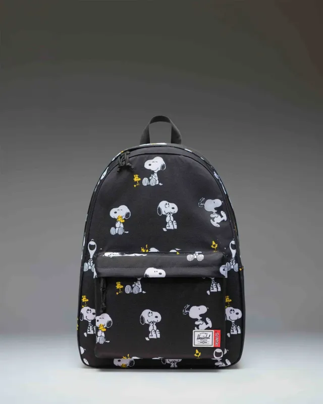 Herschel Peanuts Classic XL rugzak Snoopy Zwart
