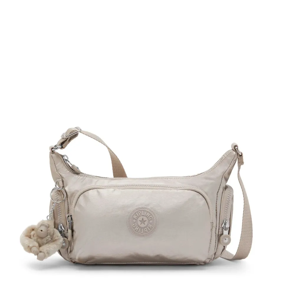 Kipling Gabbette S crossbodytas Klein Metallic Glow licht