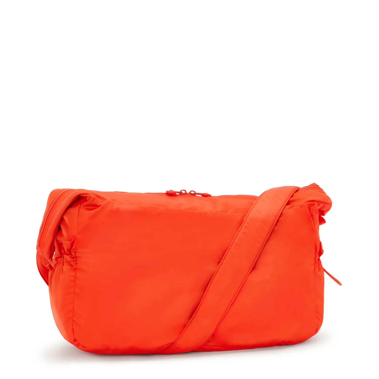 Kipling Gwyn schoudertas groot Open Orange opvallend