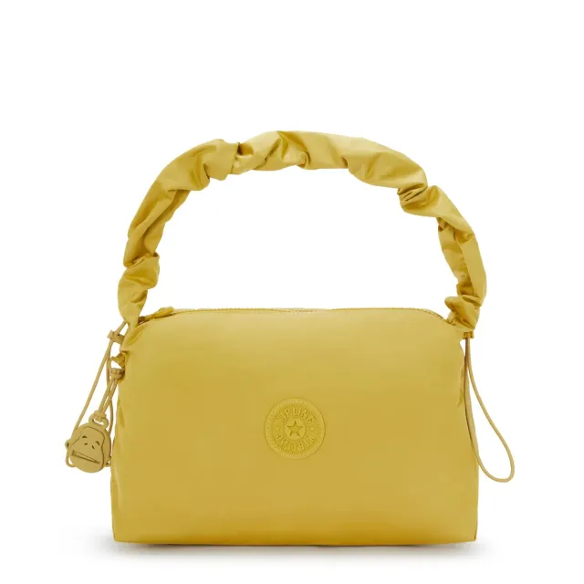 Kipling Eleni M schoudertas Daisy Yellow medium geel