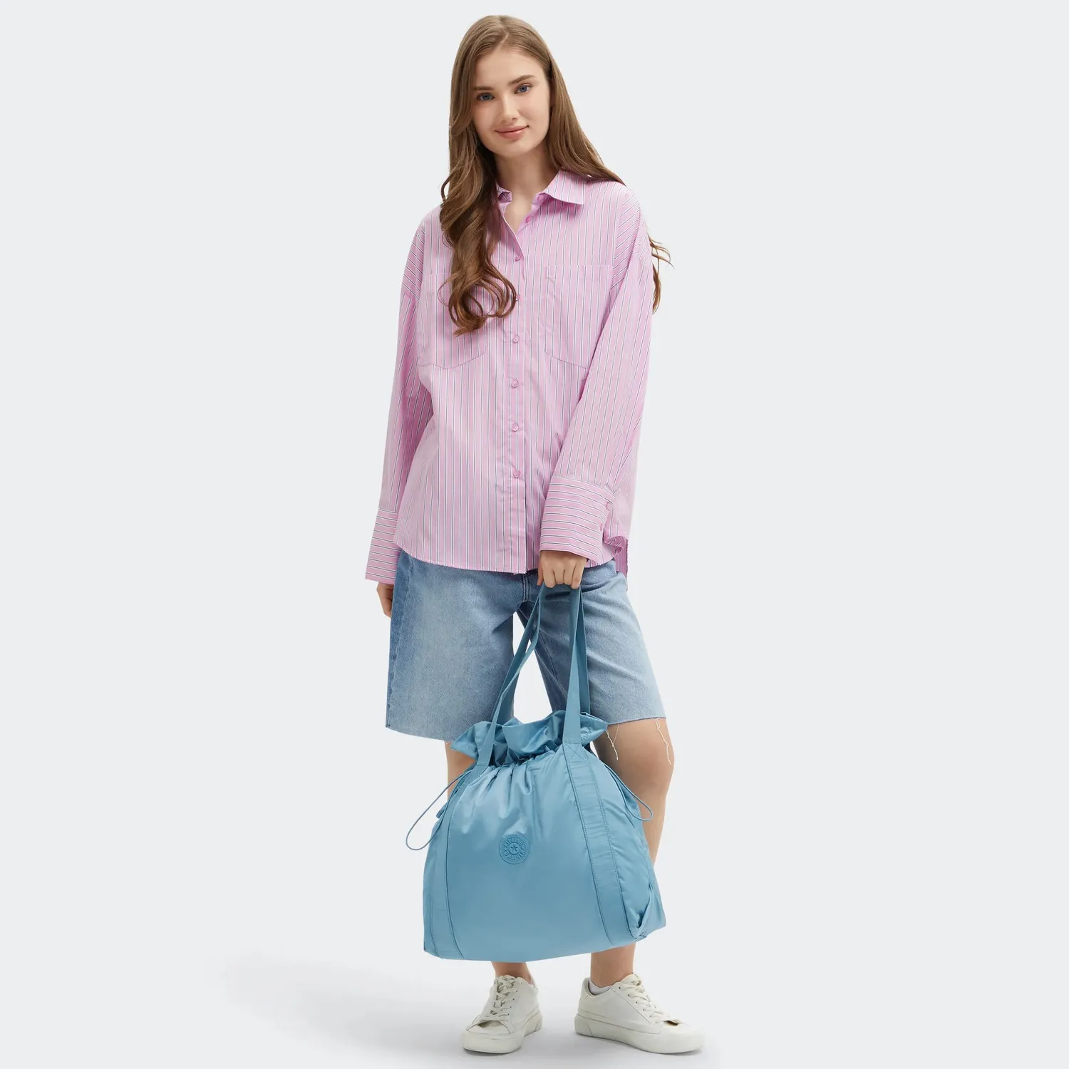 Kipling Elmar tas Medium Sounds Blue A4