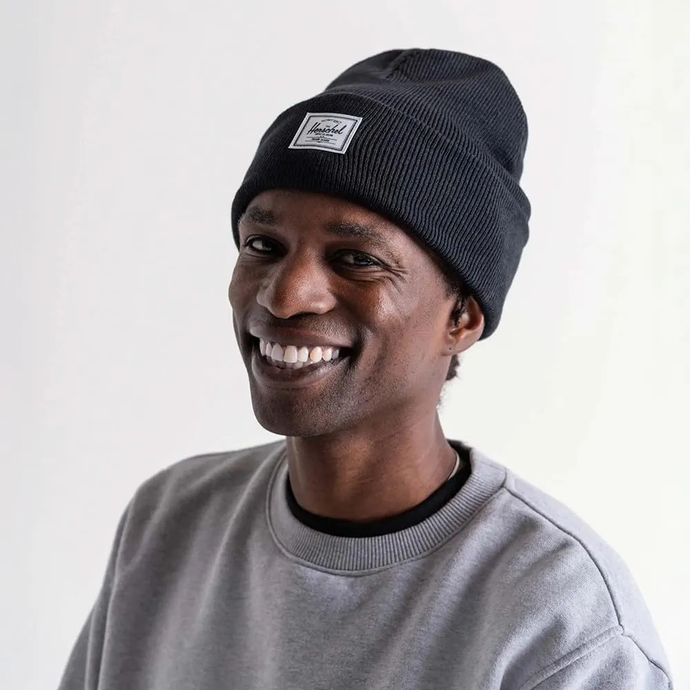 Herschel Elmer muts zwart black logo