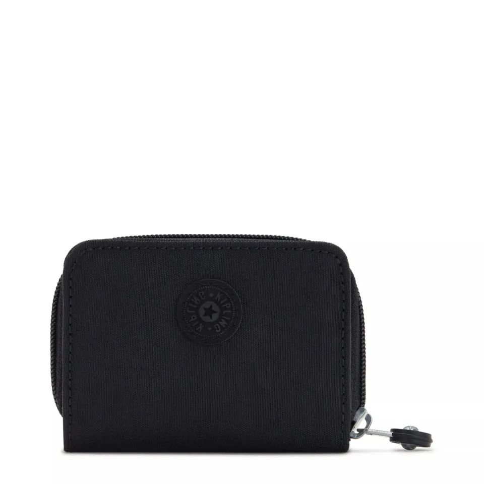 Kipling Tops kleine portemonnee Black Tonal met rits