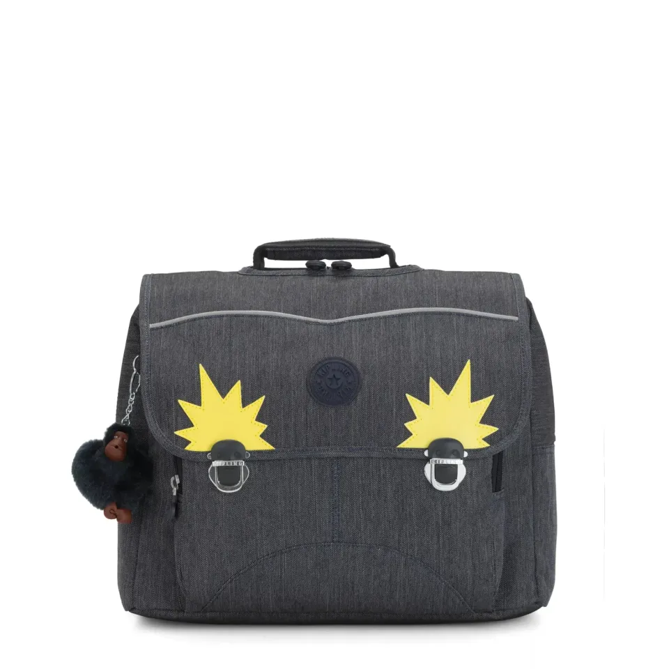 Kipling Iniko schoolrugzak Medium Marine Navy waterafstotend