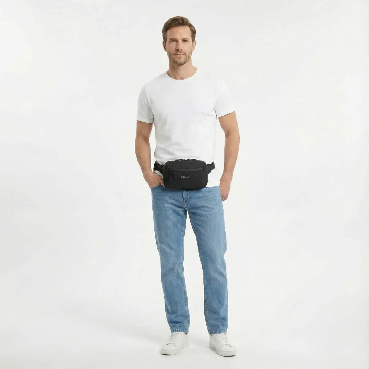 ZEEKSACK Crossbody Organizer schoudertas met RFID 14cm