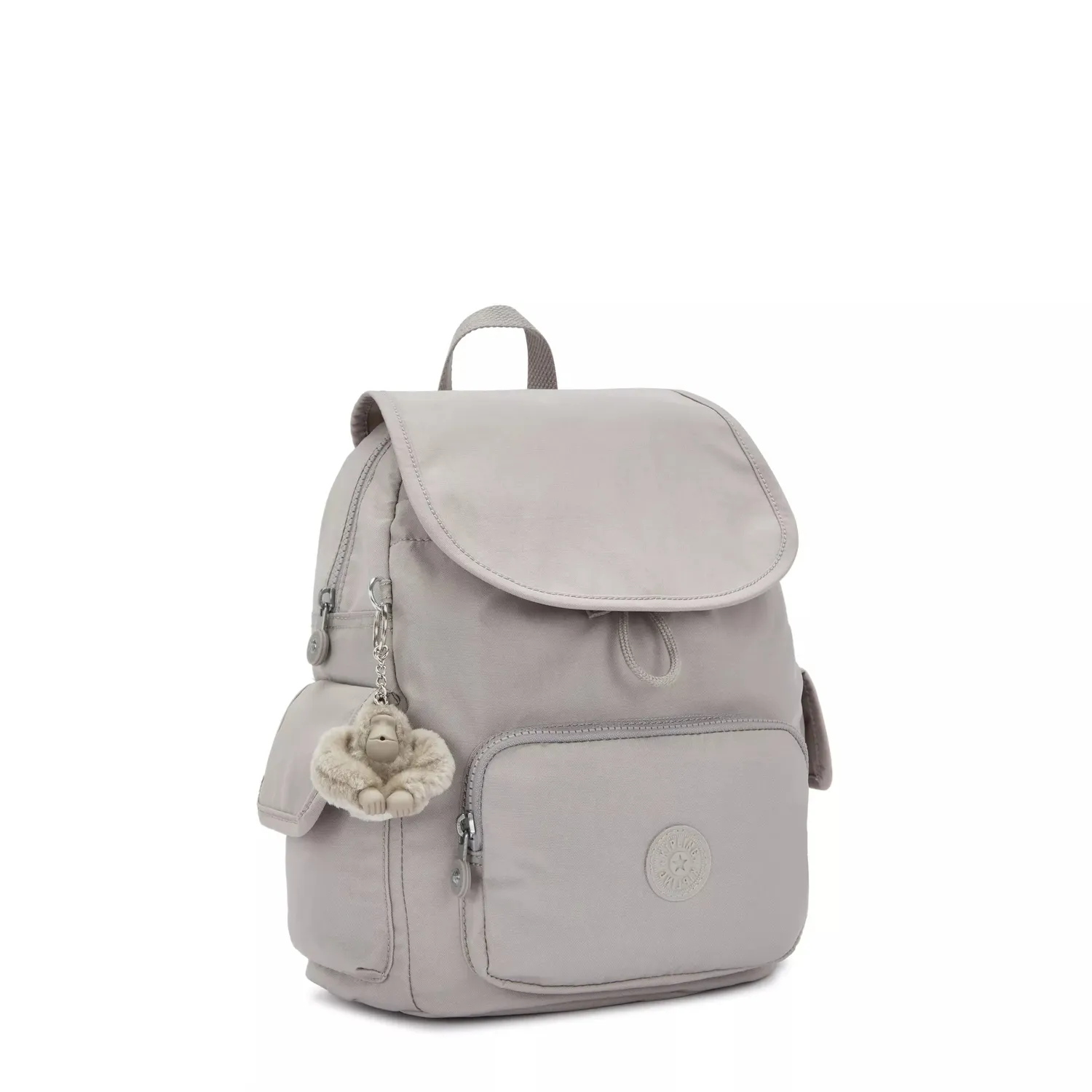 Kipling City Pack S rugzak Grey Gris klein waterafstotend