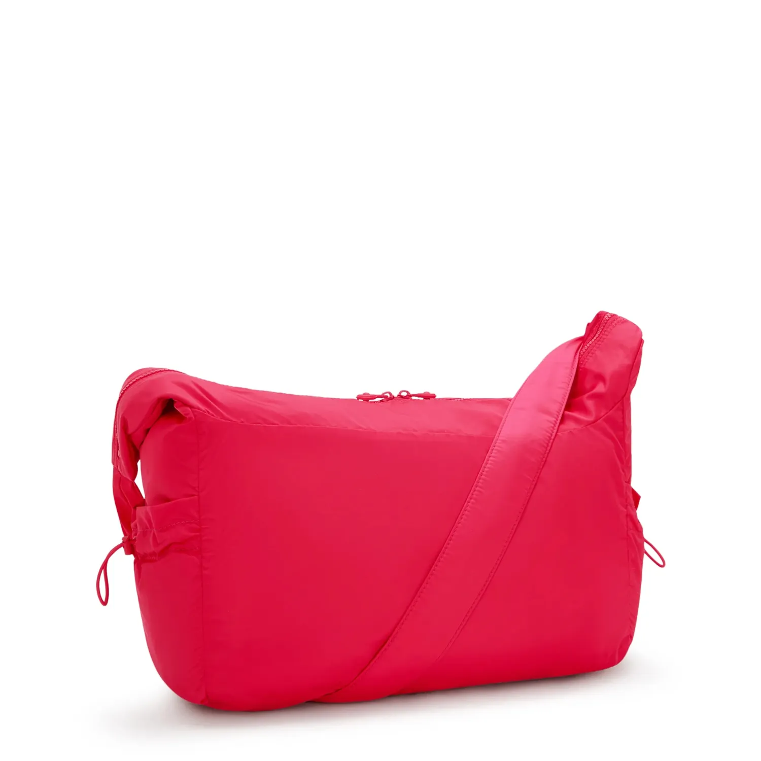 Kipling Gwyn schoudertas groot Simply Fuchsia flessen