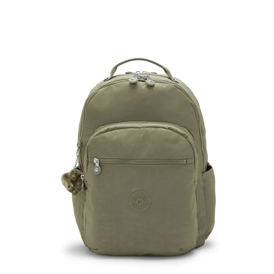 Kipling Seoul Lap rugzak Almost Sage 15 inch