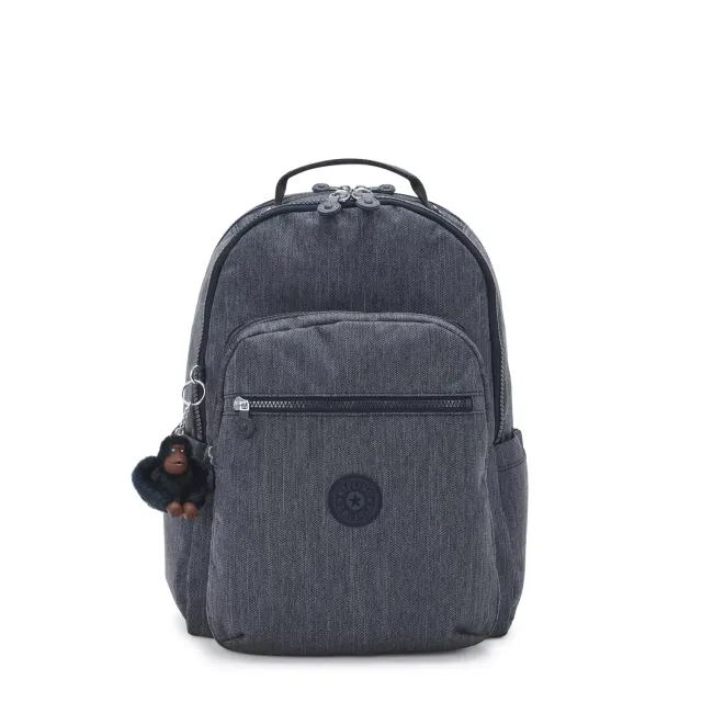 Kipling Seoul Lap rugzak Marine Navy groot 15 inch