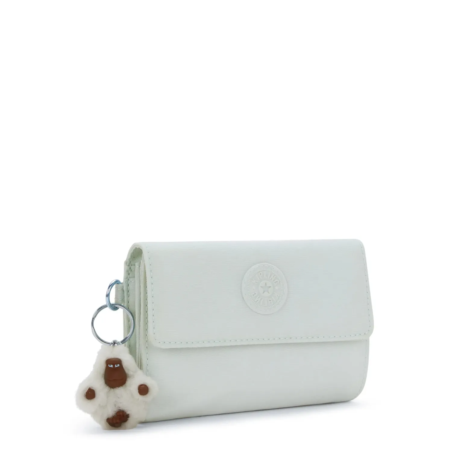 Kipling Pixi portemonnee Medium Seaside Mint lichtgroen