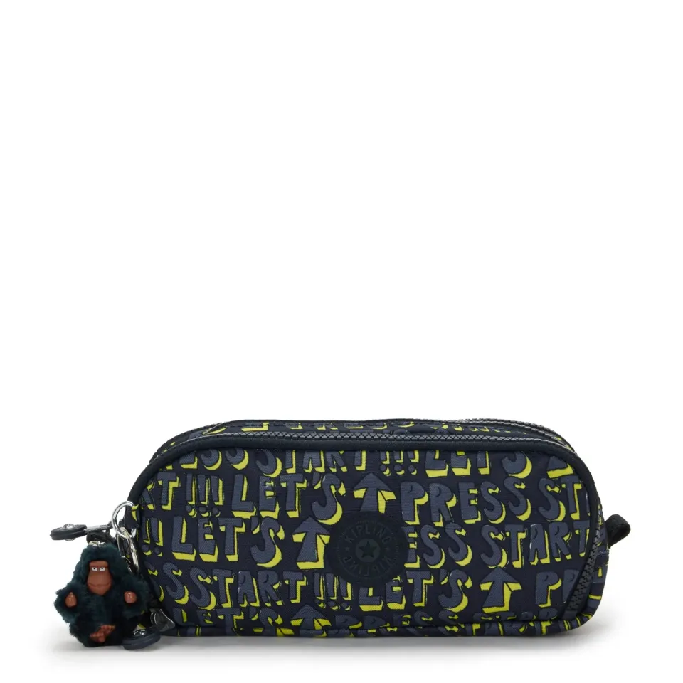 Kipling Gitroy pennenetui Groot Lets Play Print lussen