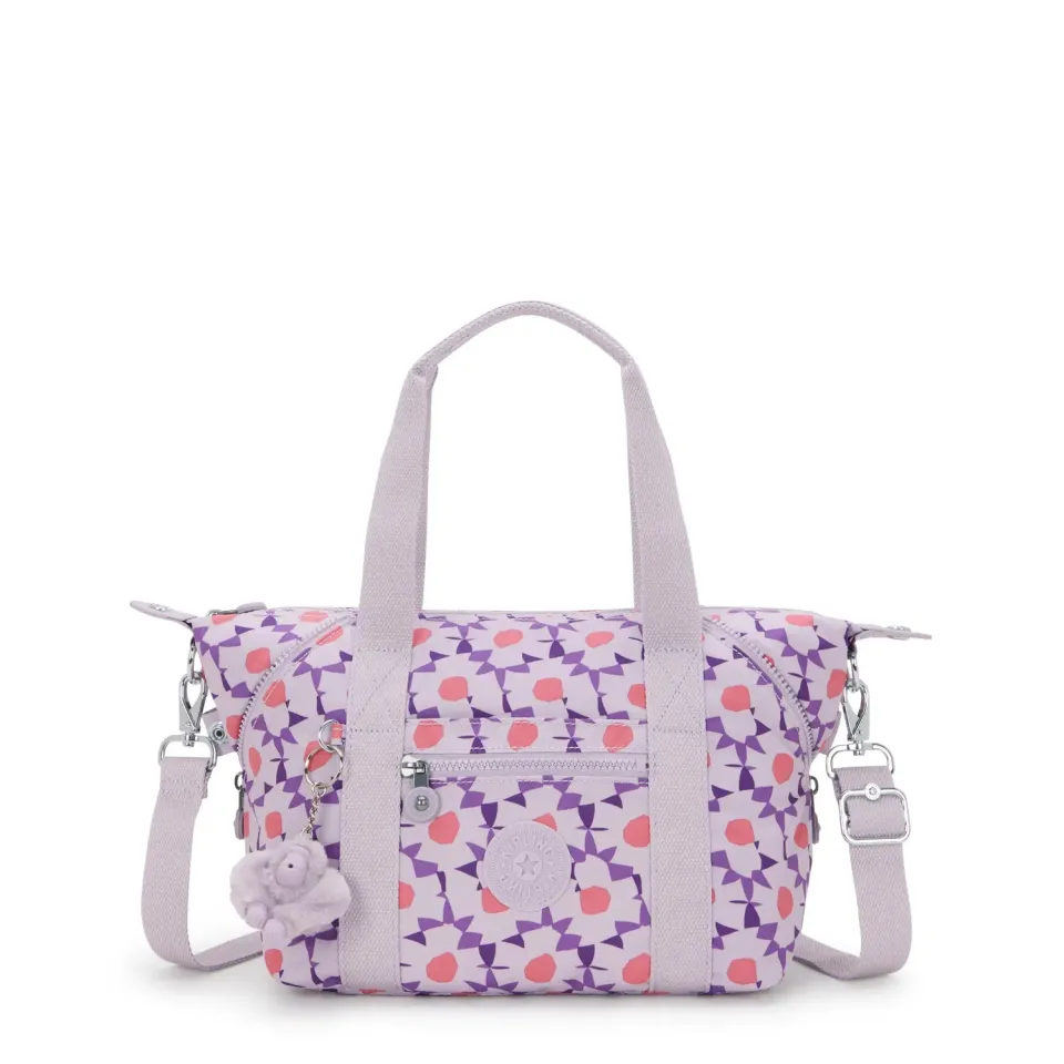 Kipling Art Mini tasje Flower Dots klein met print