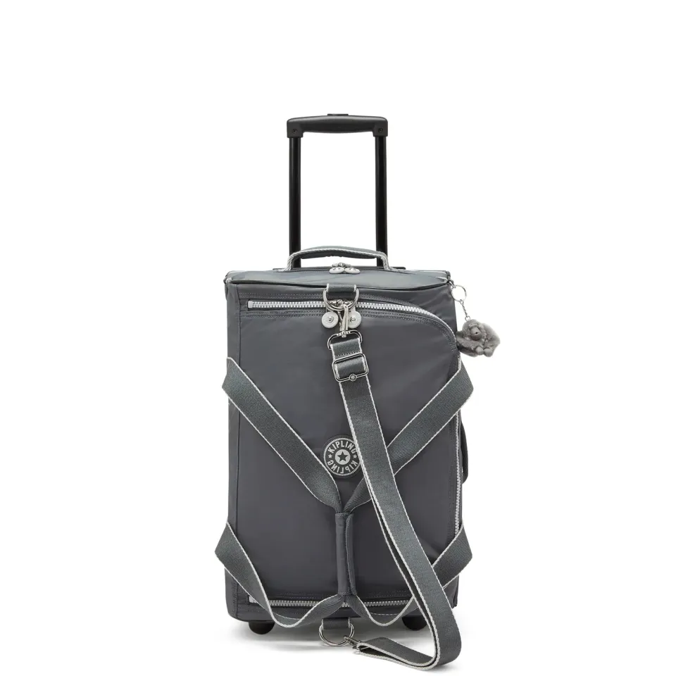 Kipling Teagan US kleine koffer moonlit grey 2 wielen