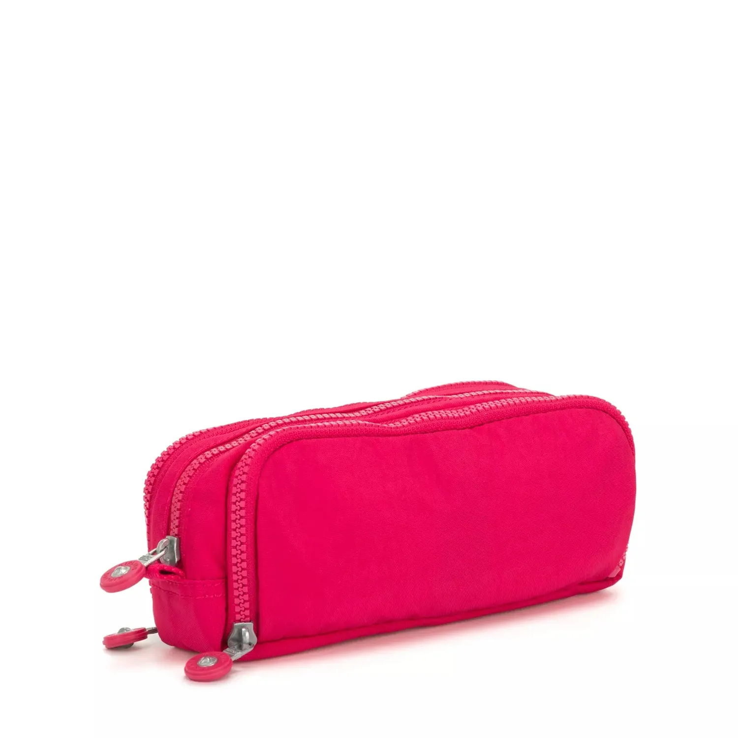 Kipling Gitroy pennenetui Groot True Pink effen roze