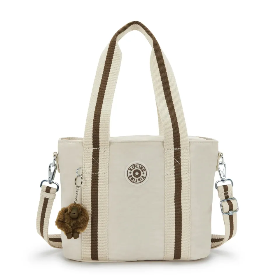 Kipling Minta M Up shopper Soft Sand medium afneembare band