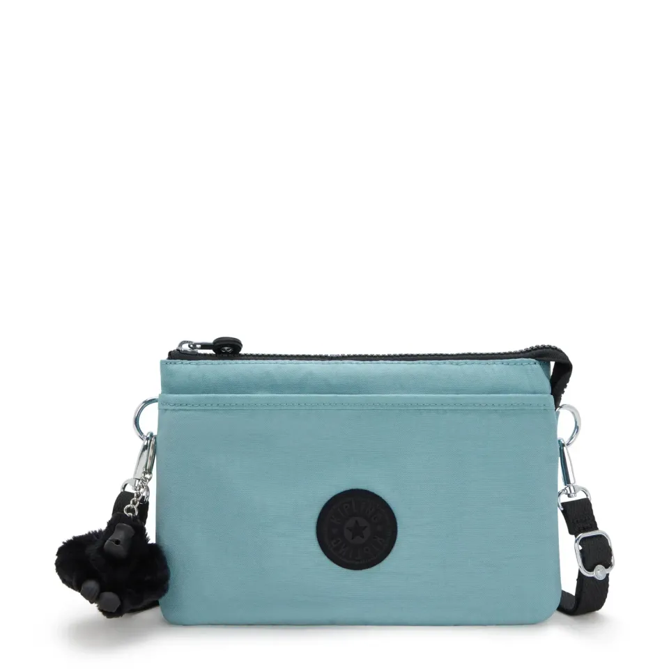 Kipling Riri crossbodytas klein muted sage waterafstotend