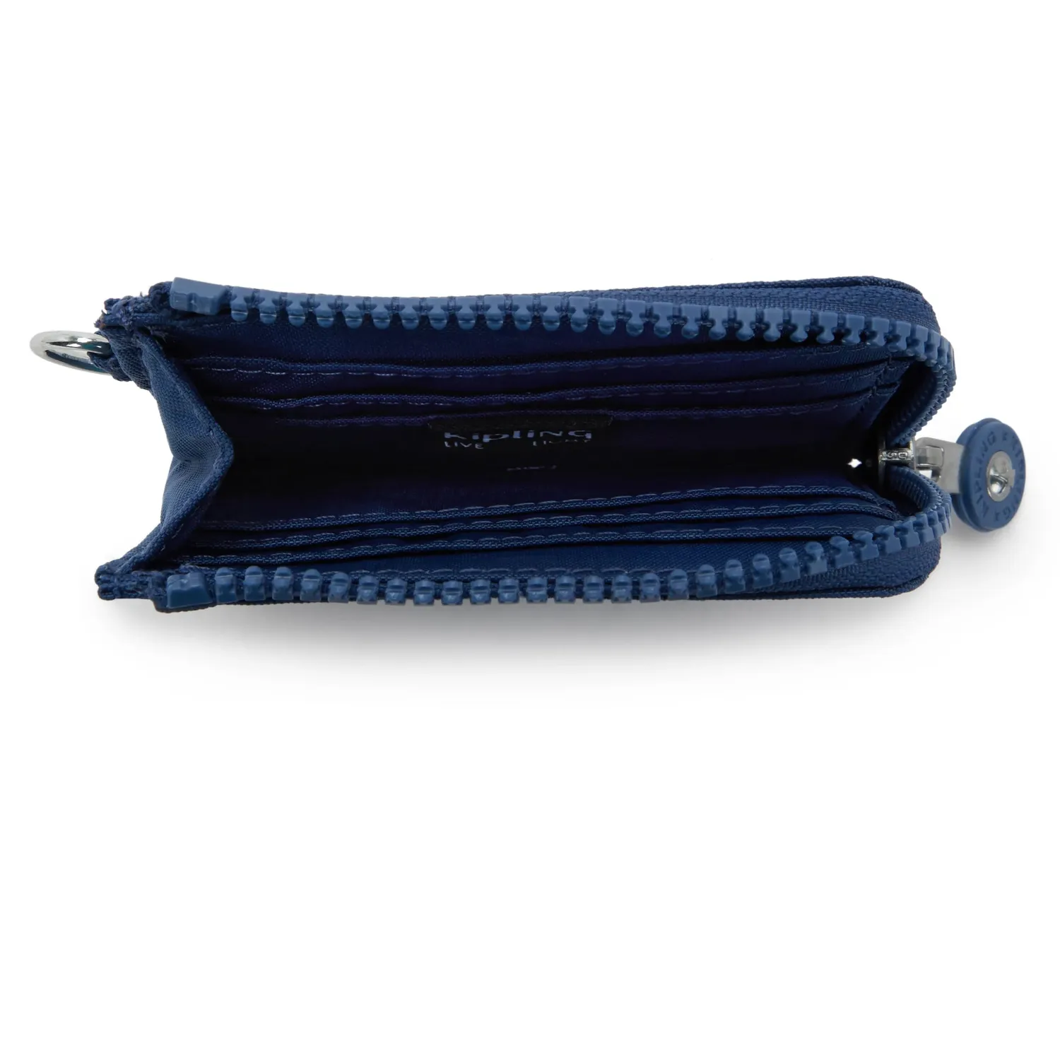 Kipling Card Pal portemonnee Casual Blue Klein 9 vakken
