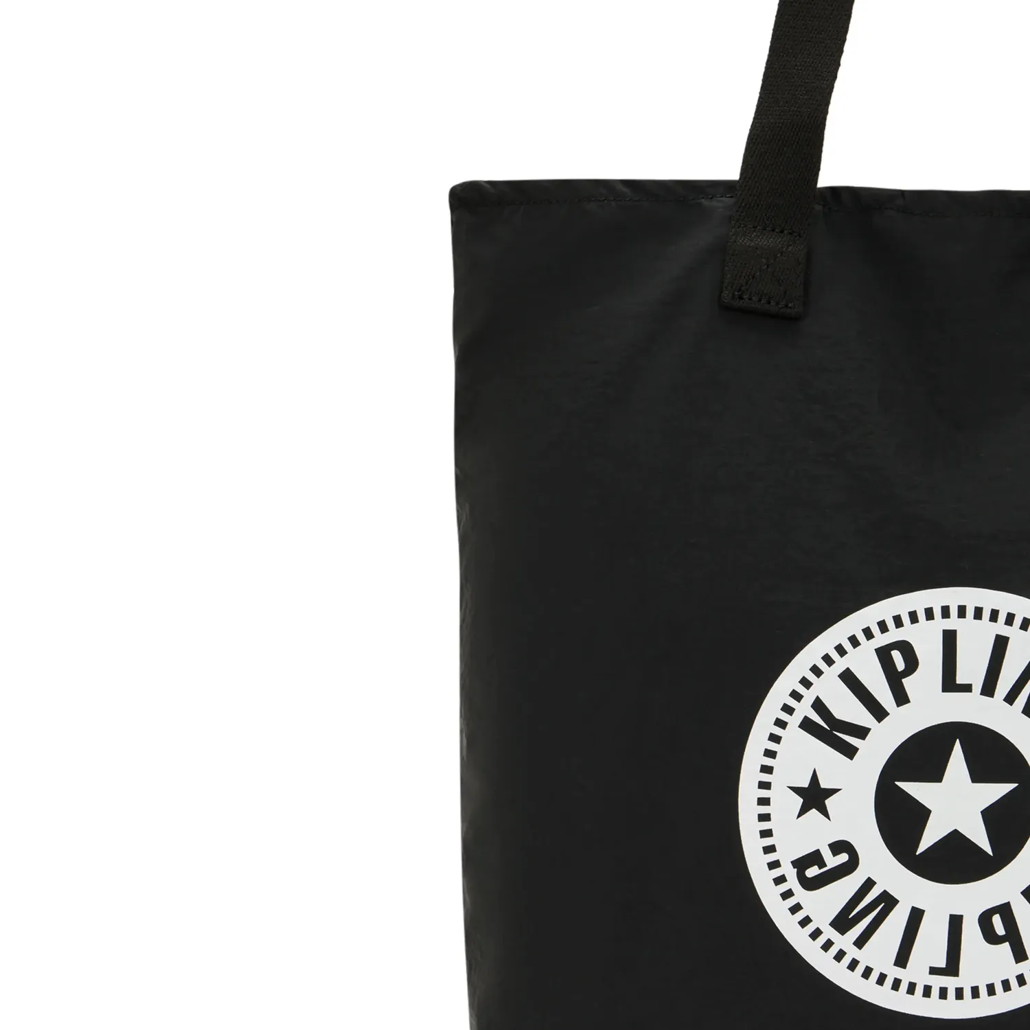Kipling Hip Hurray 5 shopper Black Hip medium opvouwbaar